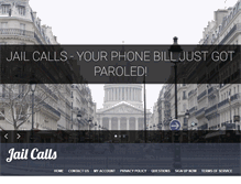 Tablet Screenshot of jailcalls.com